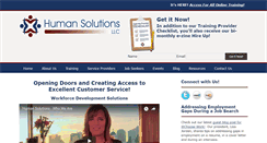 Desktop Screenshot of human-solutions.net